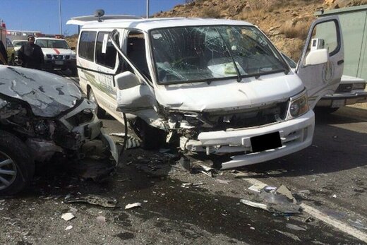 واژگونی ون زائران ایرانی در عراق / 4 نفر جان باختند