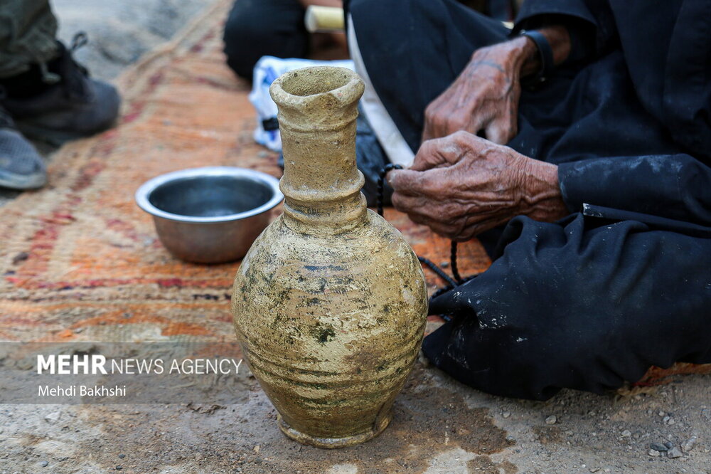 سقایی «حاج کاظم» در جوار شط الفرات