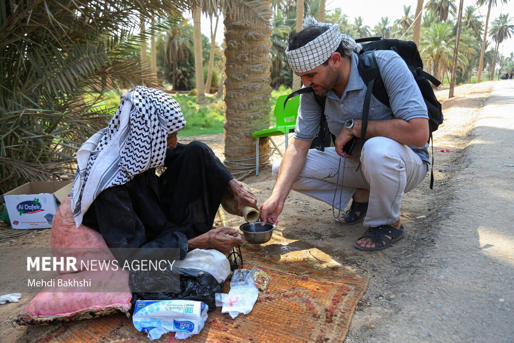 سقایی «حاج کاظم» در جوار شط الفرات