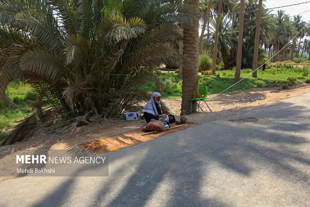سقایی «حاج کاظم» در جوار شط الفرات