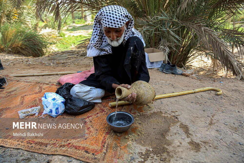 سقایی «حاج کاظم» در جوار شط الفرات
