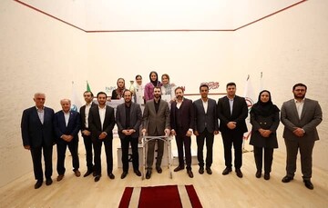 ورزشکاران کیش قهرمان مسابقات اسکواش نشنال کلوز شدند 