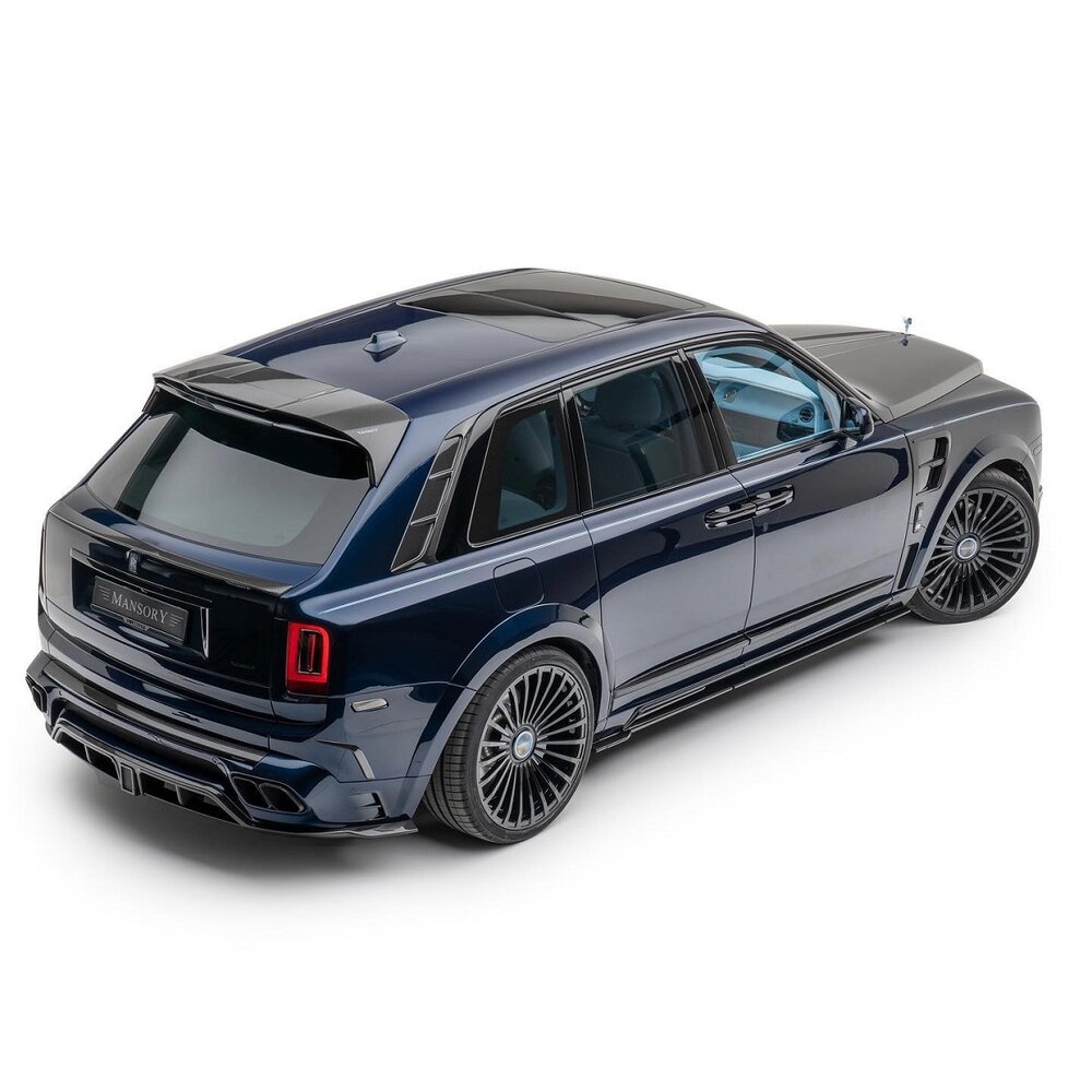 عکسl رولزرویس کالینان منصوری با رنگ آبی نیمهشب معرفی شد