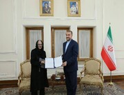 Newly-appointed UNESCO rep. meets Iran’s FM