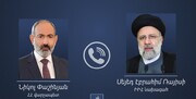 جزئیات مذاکره تلفنی رئیس جمهور  ایران و نخست وزیر ارمنستان  به روایت خبرگزاری ارمنی