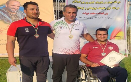 درخشش سینا منشازاده از کرمان در مسابقات رنکینگ کشوری تیراندازی با کمان 