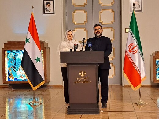 طهران ودمشق تؤكدان على تطوير التعاون الثقافي والفني