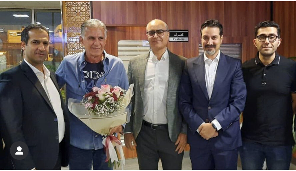 عکس | کارلوس کی روش به ایران رسید/«به خانه برگشتم!»