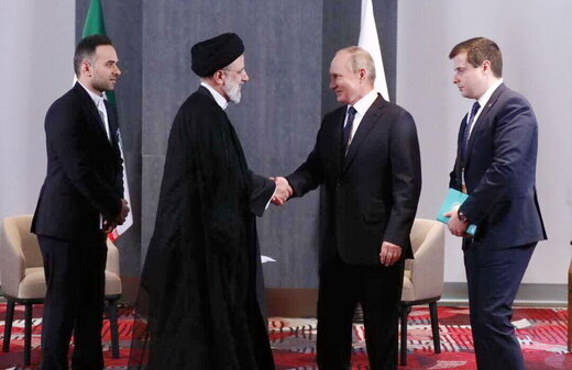 بوتين: العلاقات بين ايران وروسيا تشهد تطورا في شتی المجالات