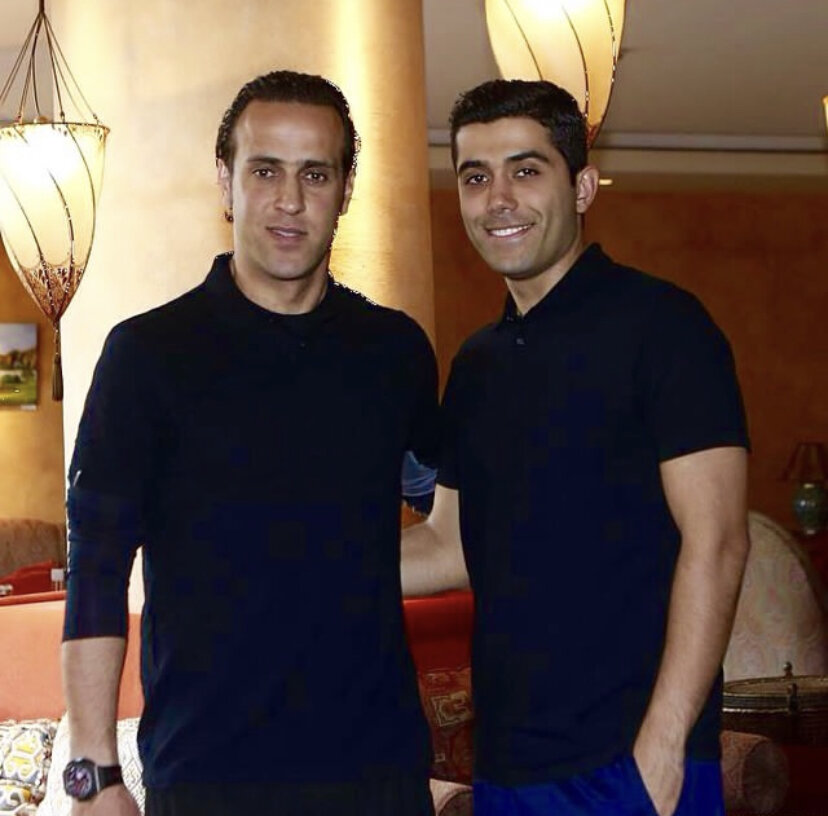 علی کریمی در کنار محرم اسرار کیروش / عکس 2