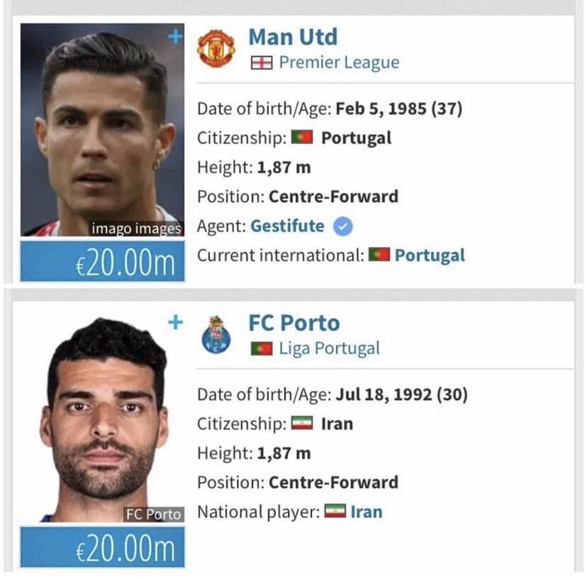 افتخار جدید مهدی طارمی؛ ستاره ایران در کنار رونالدو!/عکس