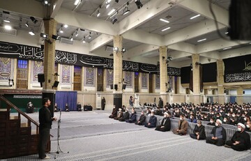 تصاویر | حضور صبح گاهی رهبر انقلاب در جمع دانشجویان سوگوار اربعین