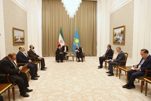 President Raisi: Iran determined to implement agreements with Kazakhstan