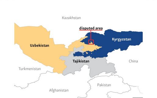 درگیری مرزی قرقیزستان و تاجیکستان از سر گرفته شد
