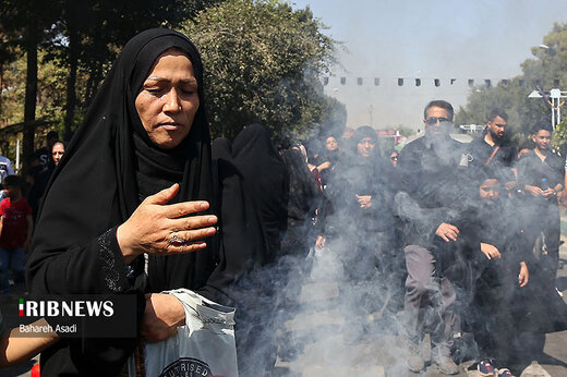 تصاویر | سیل عزاداران حسینی (ع) در روز اربعین