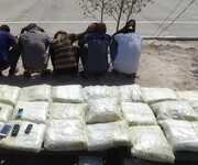 کشف ۱۹۵ کیلوگرم مواد مخدر در میناب/ ۵ قاچاقچی دستگیر شدند