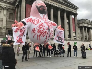  دعوت بن سلمان به انگلیس با موجی از اعتراض‌ها روبرو شد