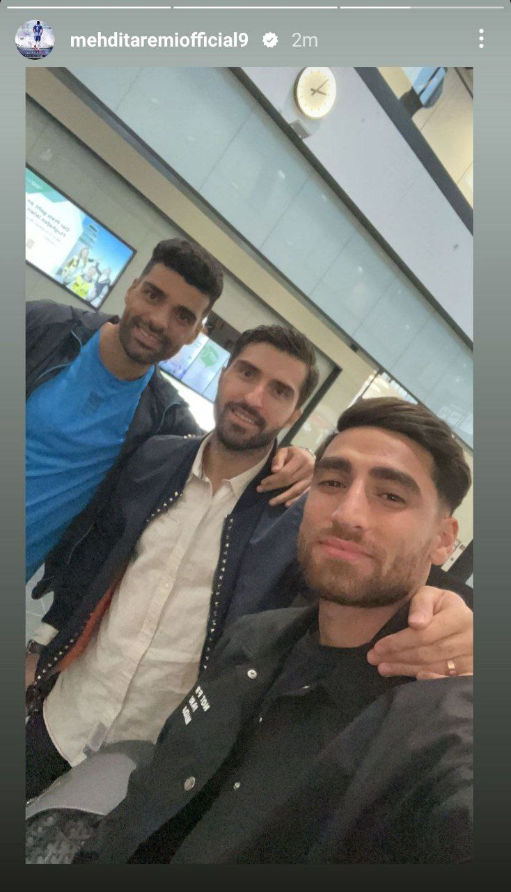 سه قلوهای تیم ملی به هم رسیدند/عکس