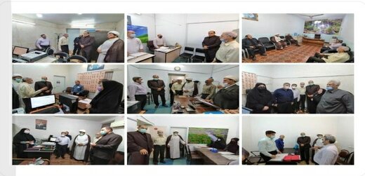 دیدار رئیس دادگستری دزفول از شورای حل اختلاف شهر