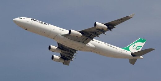 تهدید یک هواپیمای ایرانی به بمب‌گذاری در حریم هوایی هند
