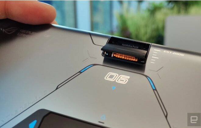 تصاویر | موبایل هیولای ایسوس با سیستم خنککننده استثنایی