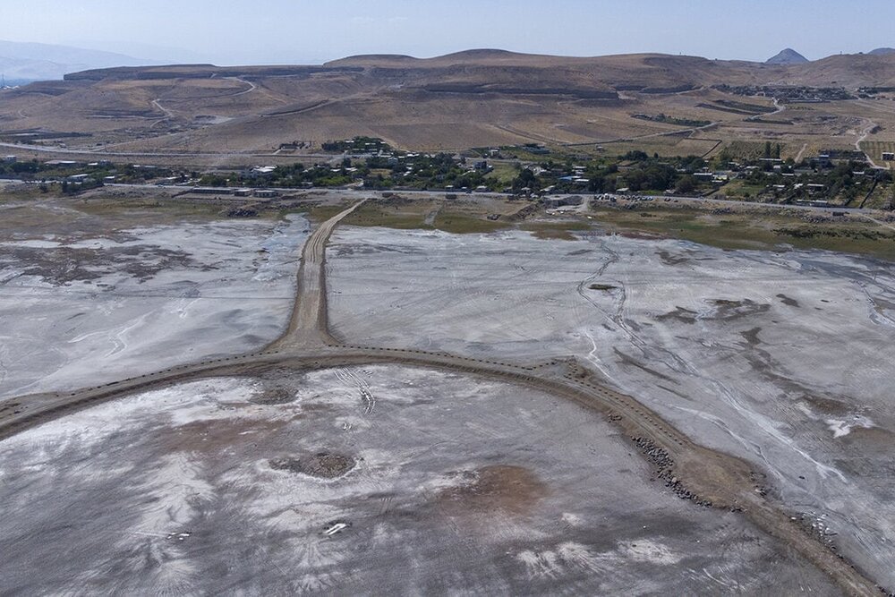 جدیدترین تصاویر دریاچه ارومیه، وخامت اوضاع را نشان میدهد