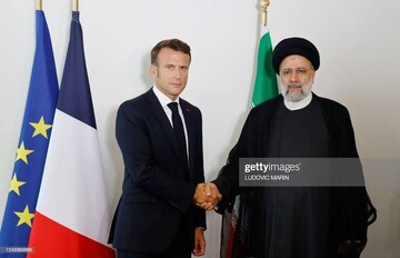 Iranian, French presidents meet in NY