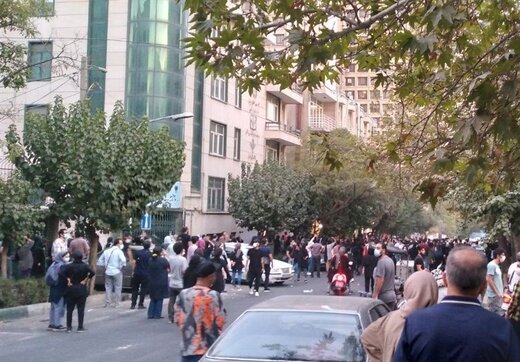 «تجمعات اعتراضی پراکنده در برخی نقاط تهران»