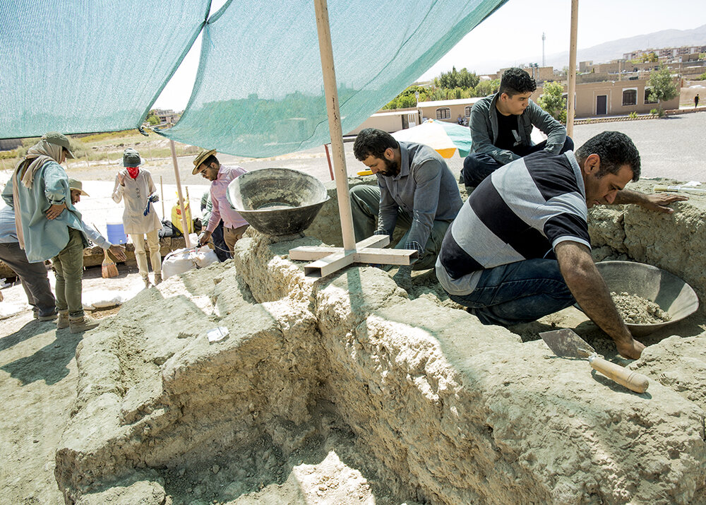 کاوش در تپههای باستانی «سیلک» کاشان به روایت تصویر