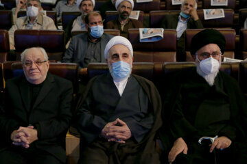 از حضور ناطق نوری و خوش و بش لاریجانیها تا برادران لاریجانی و حداد عادل در یک قاب + عکس ها