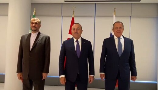 Iranian, Russian & Turkish FMs hold joint meeting in NY
