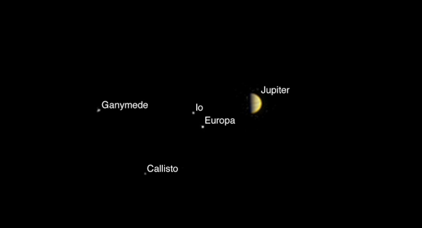 مشتری در چند قدمی زمین!