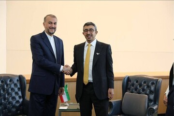 ابراز امیدواری وزیر خارجه امارات برای سفر به ایران در آینده نزدیک ابراز امیدواری وزیر خارجه امارات برای سفر به ایران در آینده نزدیک