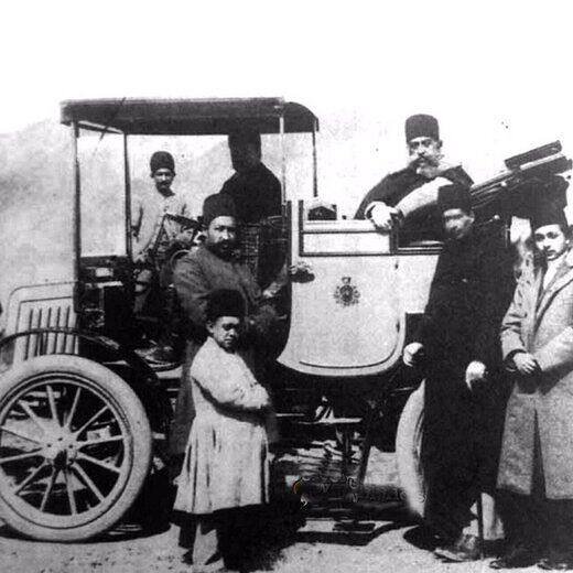 عکسl اولین خودرویی که وارد ایران شد