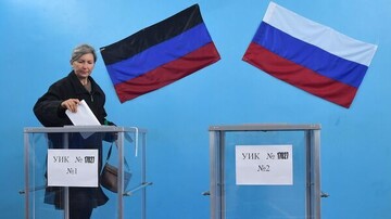 نتایج اولیه همه‌پرسی الحاق دونباس به روسیه/خبر بد برای کشورهای غربی