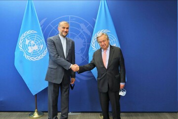 Amirabdollahian meets UN Secretary General