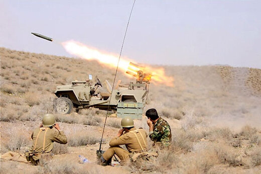 ببینید | تصاویر تازه از حمله سپاه به مواضع گروه تروریستی پژاک با پهپاد و توپخانه