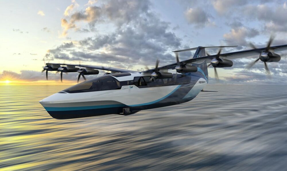 عکس | اولین کشتی برقی پرنده جهان به پرواز درآمد