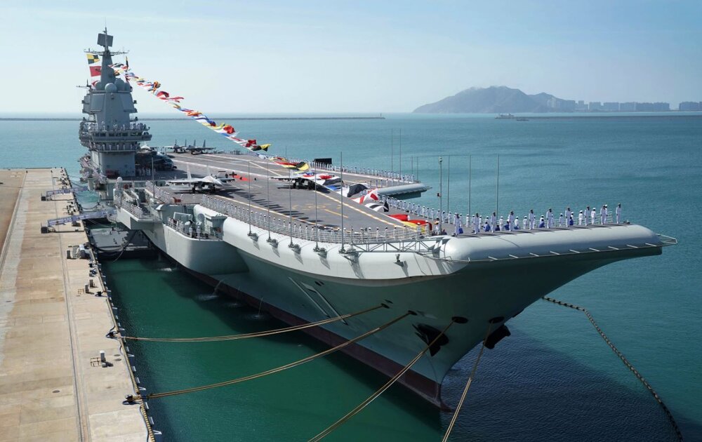 عکس | پیشرفت خیرهکننده چین در ساخت ناوهای هواپیمابر