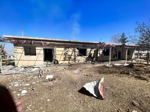 اولین تصاویر از مقر تروریست‌ها پس از حمله امروز سپاه پاسداران