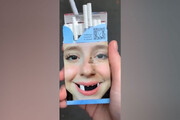 ببینید | طراحی خلاقانه جعبه سیگار؛ مصرف دخانیات و ریزش دندان!