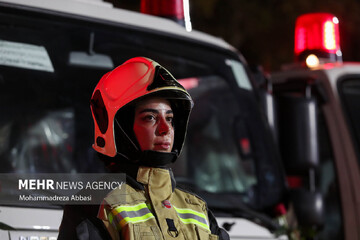 مراسم گرامیداشت روز آتش نشان با حضور رئیس جمهور