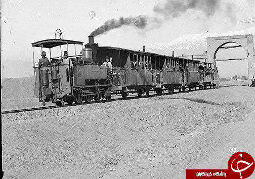 عکس| روزی مردم ایران کفن پوش سوار قطار شدند/ اولین «ترن» توسط کدام شاه وارد ایران شد؟