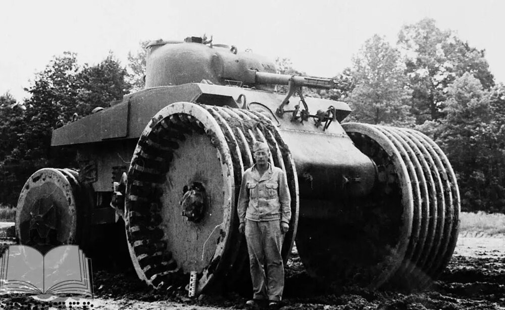 عکس | یکی از عجیب‌ترین تانک‌های تاریخ؛ غول سنگین وزن 52 تنی