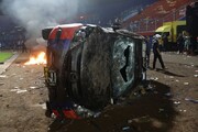 فاجعه تلخ در اندونزی؛ ۱۸۲ کشته در یک بازی فوتبال!