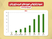 روایت خبرگزاری دولت از «یکصد زن خبرساز در پنج سال اخیر» / سهم ۲۸ درصدی مسائل جنسیتی + نمودار