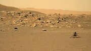 عکس | هلی‌کوپتر خاص ناسا بر فراز دریاچه‌ای باستانی در مریخ
