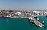 کاهش ۱۰۰ درصدی واردات کالاهای نفتی در بندر خلیج فارس