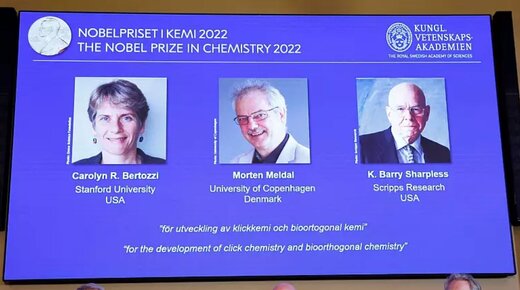 کار بزرگ دانشمندان برنده نوبل شیمی ۲۰۲۲ 