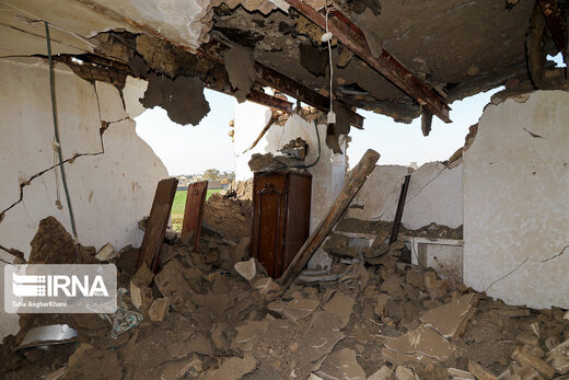 خسارت زلزله در خوی آذربایجان غربی